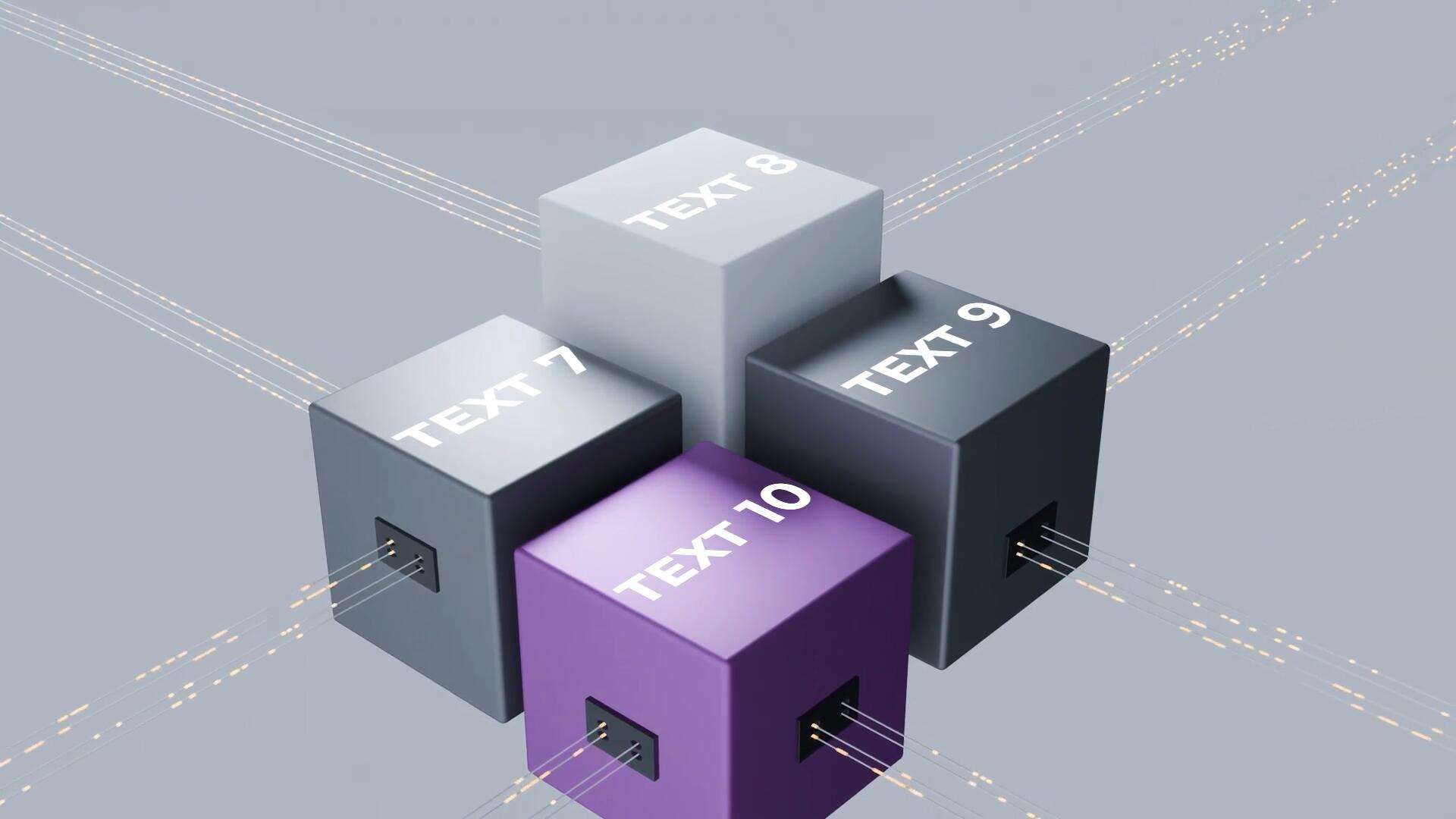 AE模板：全新高科技网络数据公司频道品牌宣传推广开场片头动画（14936）