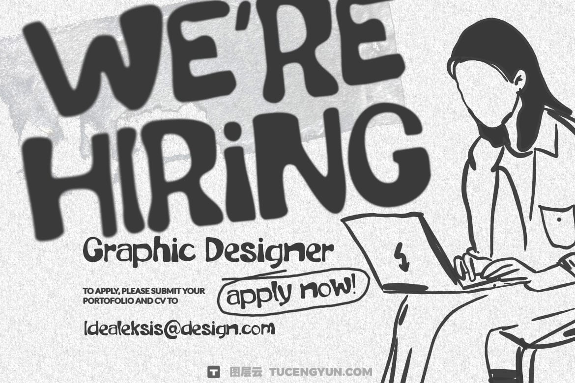 英文字体：大胆街头涂鸦艺术液态墨水质感扭曲笔画边缘俏皮锋利封面海报设计字体包（14944）图层云