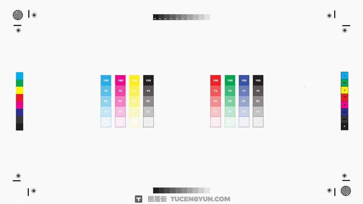 179个独特印刷标记裁剪、裁切、出血、打印彩条、星形元素AI+PNG+SVG素材包 Sickboat – Print Marks: Print Mark PNG + Vectors（14945）图层云