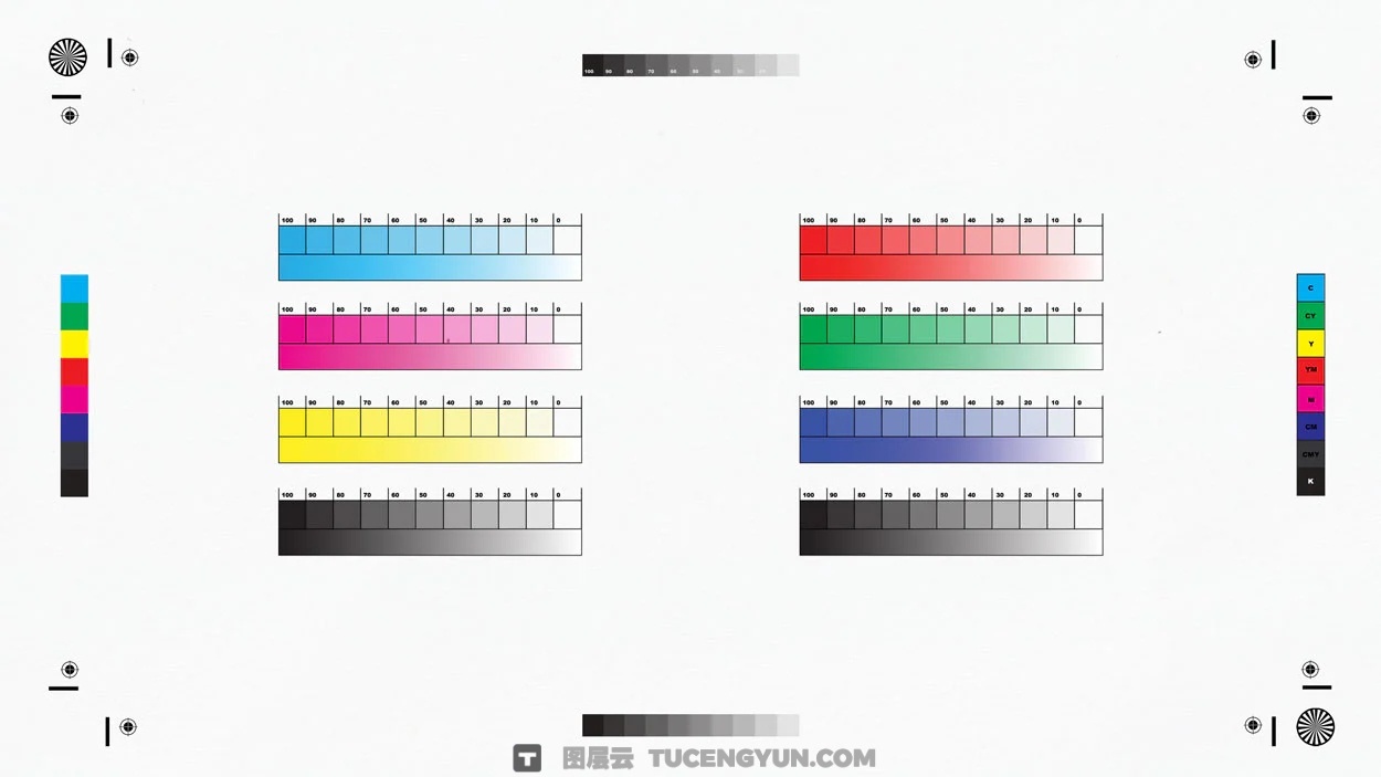179个独特印刷标记裁剪、裁切、出血、打印彩条、星形元素AI+PNG+SVG素材包 Sickboat – Print Marks: Print Mark PNG + Vectors（14945）图层云
