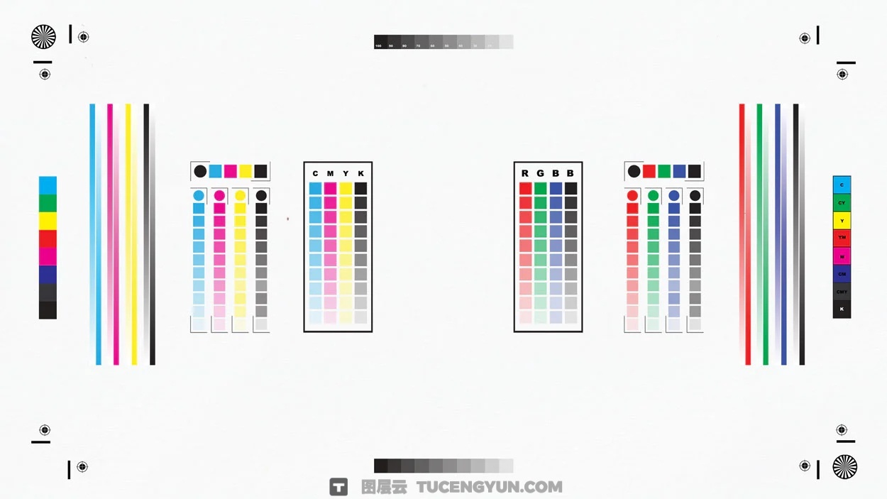 179个独特印刷标记裁剪、裁切、出血、打印彩条、星形元素AI+PNG+SVG素材包 Sickboat – Print Marks: Print Mark PNG + Vectors（14945）图层云