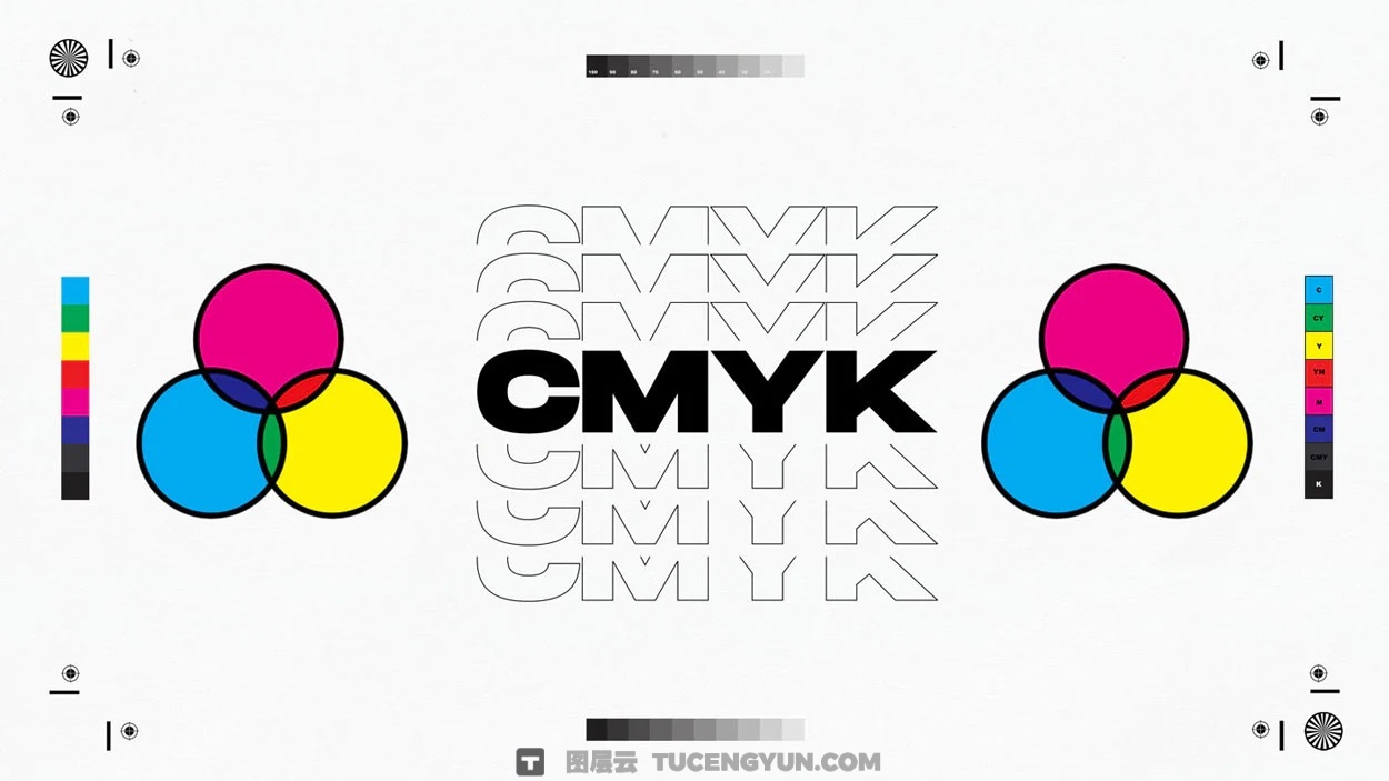 179个独特印刷标记裁剪、裁切、出血、打印彩条、星形元素AI+PNG+SVG素材包 Sickboat – Print Marks: Print Mark PNG + Vectors（14945）图层云