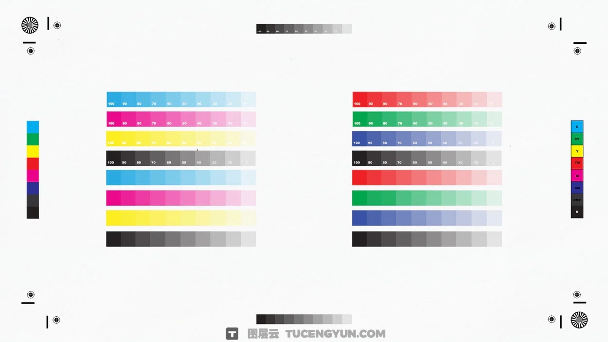 179个独特印刷标记裁剪、裁切、出血、打印彩条、星形元素AI+PNG+SVG素材包 Sickboat – Print Marks: Print Mark PNG + Vectors（14945）图层云