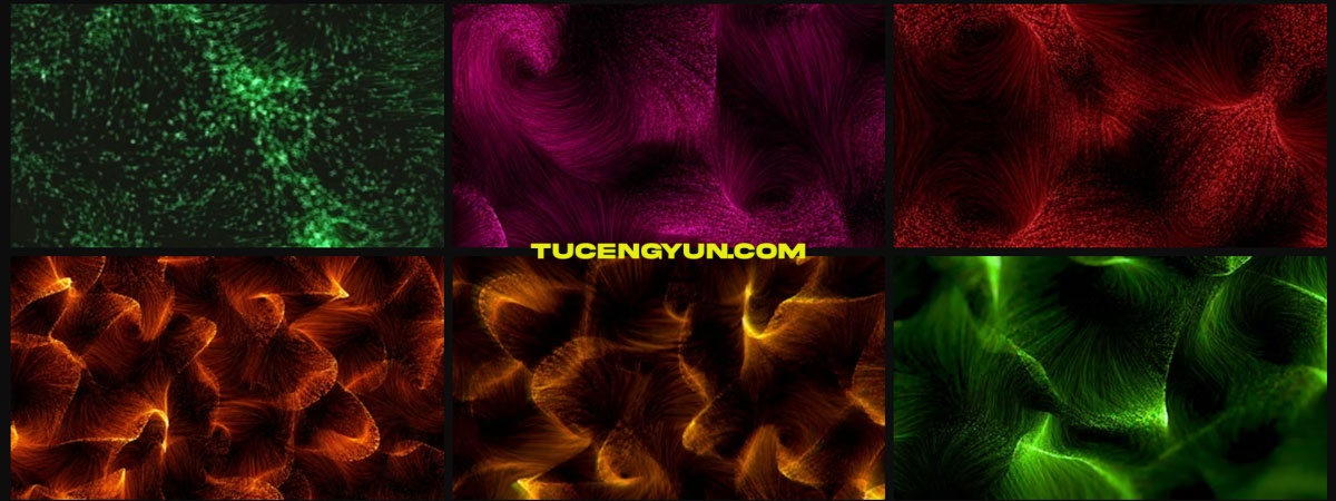 Artlist 24个复古梦幻多彩粒子闪光渐变摇晃4K视频背景素材（14946）图层云