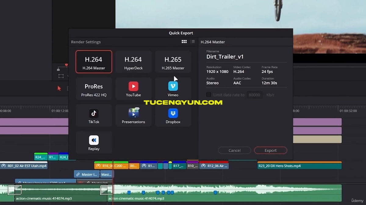 大师课程：达芬奇20基础入门剪辑、音频、动态图形、调色视频课程 DaVinci Resolve Essentials – Beginner Video Editing Course（14947）图层云
