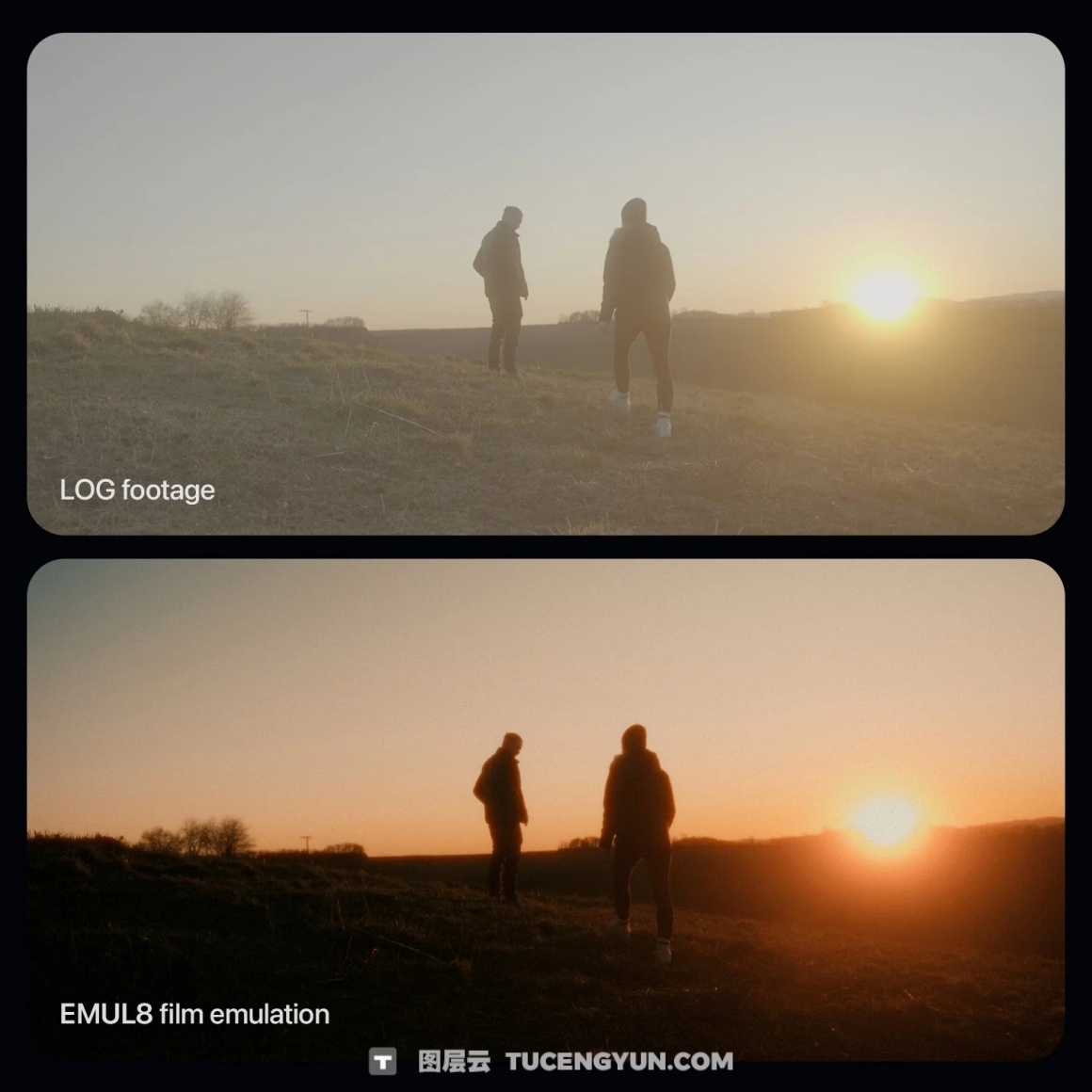 FCPX插件：EMUL8 复古电影美学胶片模拟调色插件+中文字幕视频教程 EMUL8 – Film Emulation for Final Cut Pro（14963）图层云