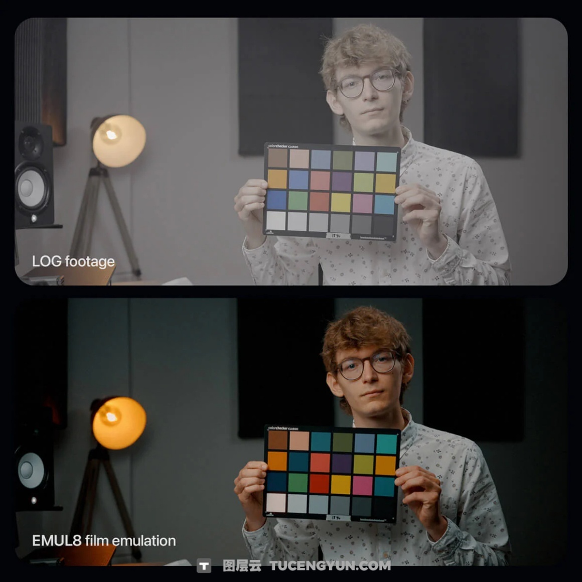 FCPX插件：EMUL8 复古电影美学胶片模拟调色插件+中文字幕视频教程 EMUL8 – Film Emulation for Final Cut Pro（14963）图层云