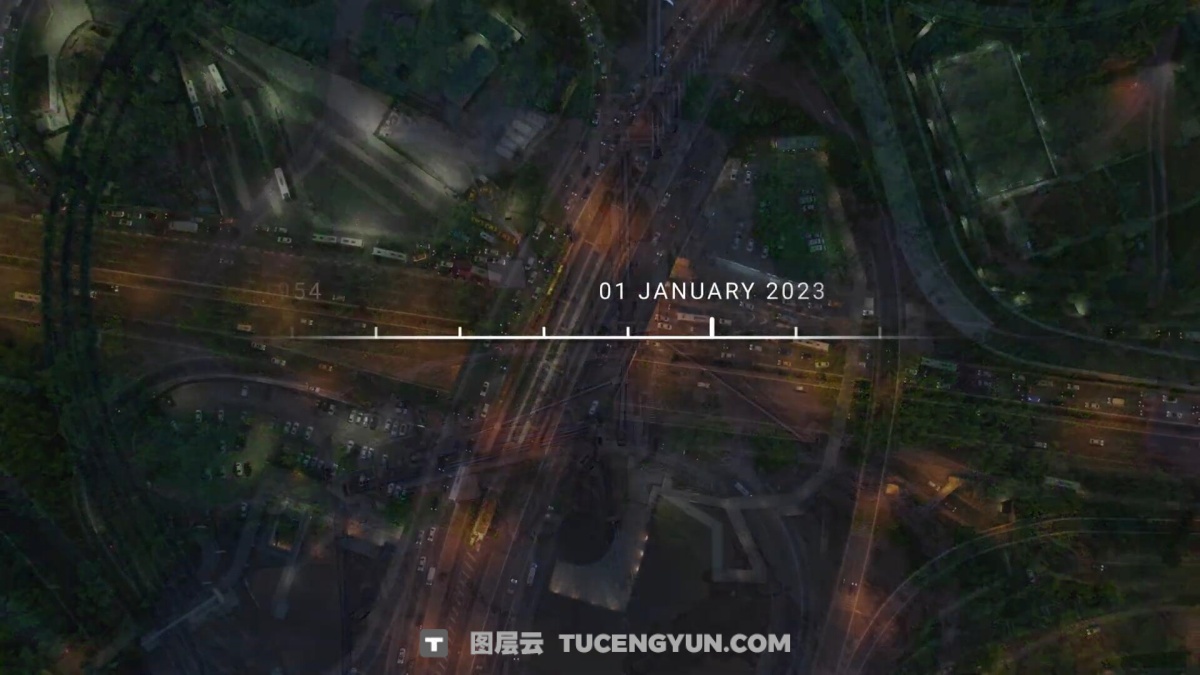 达芬奇预设：20个全新实用视频剪辑时间、日期、日历标题动画预设包（14965）图层云