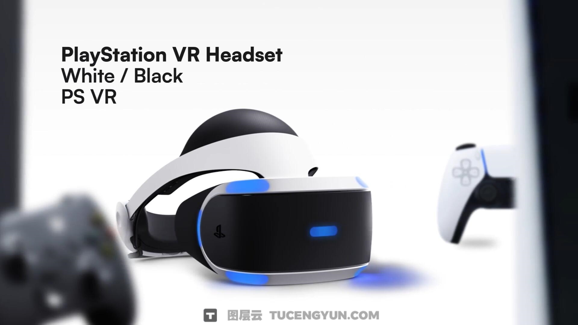 AE/PR模板：创意前景遮挡风格摄像机运动画面旋转滑动循环轮播活动宣传短片 支持横竖屏（14974）图层云