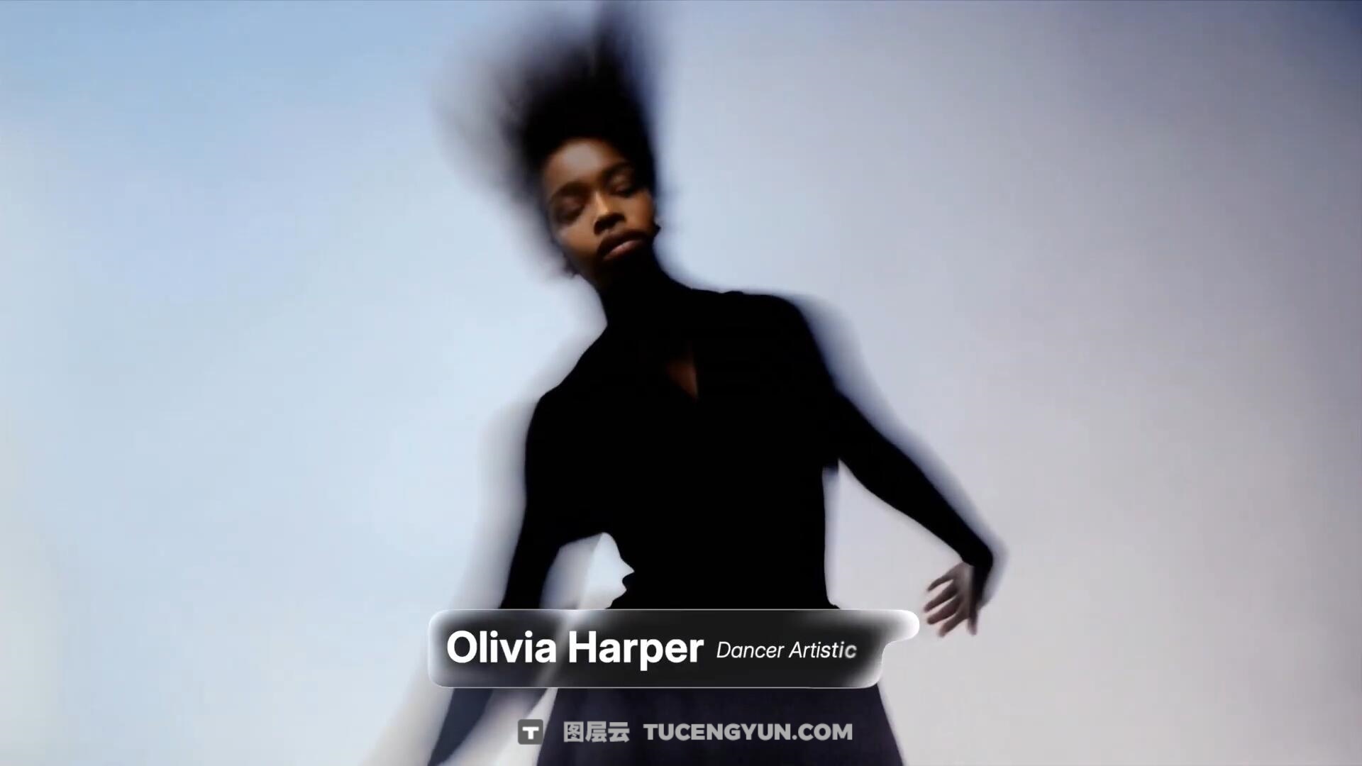 FCPX插件：45个全新苹果液态玻璃风格美学标题排版、转场过渡效果动画 Liquid Glass Vol.2（13547）图层云