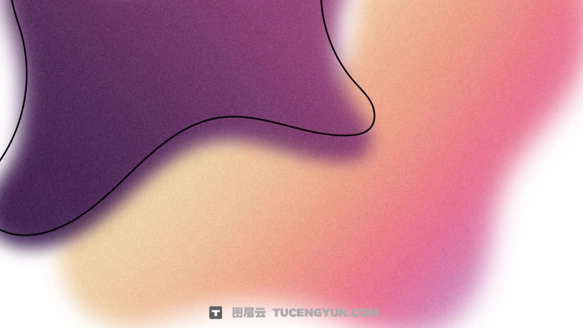 200多种复古弥散光渐变模糊噪点颗粒海报背景底纹海报封面设计PNG背景+形状素材 Sickboat – GRAINY GRADIENT SHAPES + BLURRY SHAPES（14986）图层云