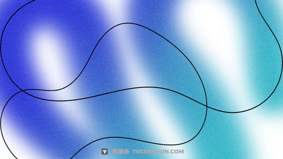 200多种复古弥散光渐变模糊噪点颗粒海报背景底纹海报封面设计PNG背景+形状素材 Sickboat – GRAINY GRADIENT SHAPES + BLURRY SHAPES（14986）图层云