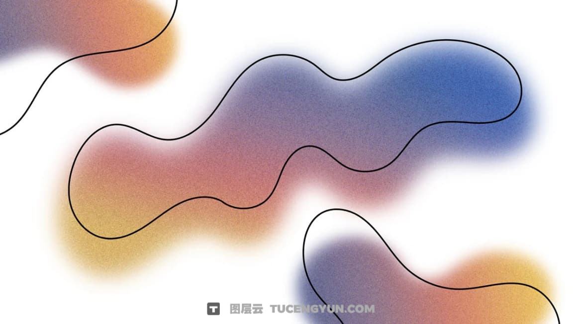 200多种复古弥散光渐变模糊噪点颗粒海报背景底纹海报封面设计PNG背景+形状素材 Sickboat – GRAINY GRADIENT SHAPES + BLURRY SHAPES（14986）图层云