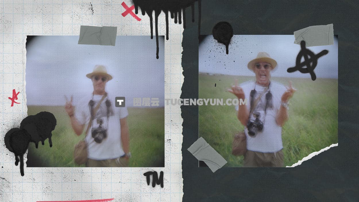 300多个复古美学拼贴艺术手账剪贴簿彩色胶带纹理免扣8K图片PNG设计元素+MOV视频+音效素材包 Sickboat – TAPE BALL ALL-IN-ONE TAPE TEXTURE PNG PACK (10K) – PNG（14998）图层云