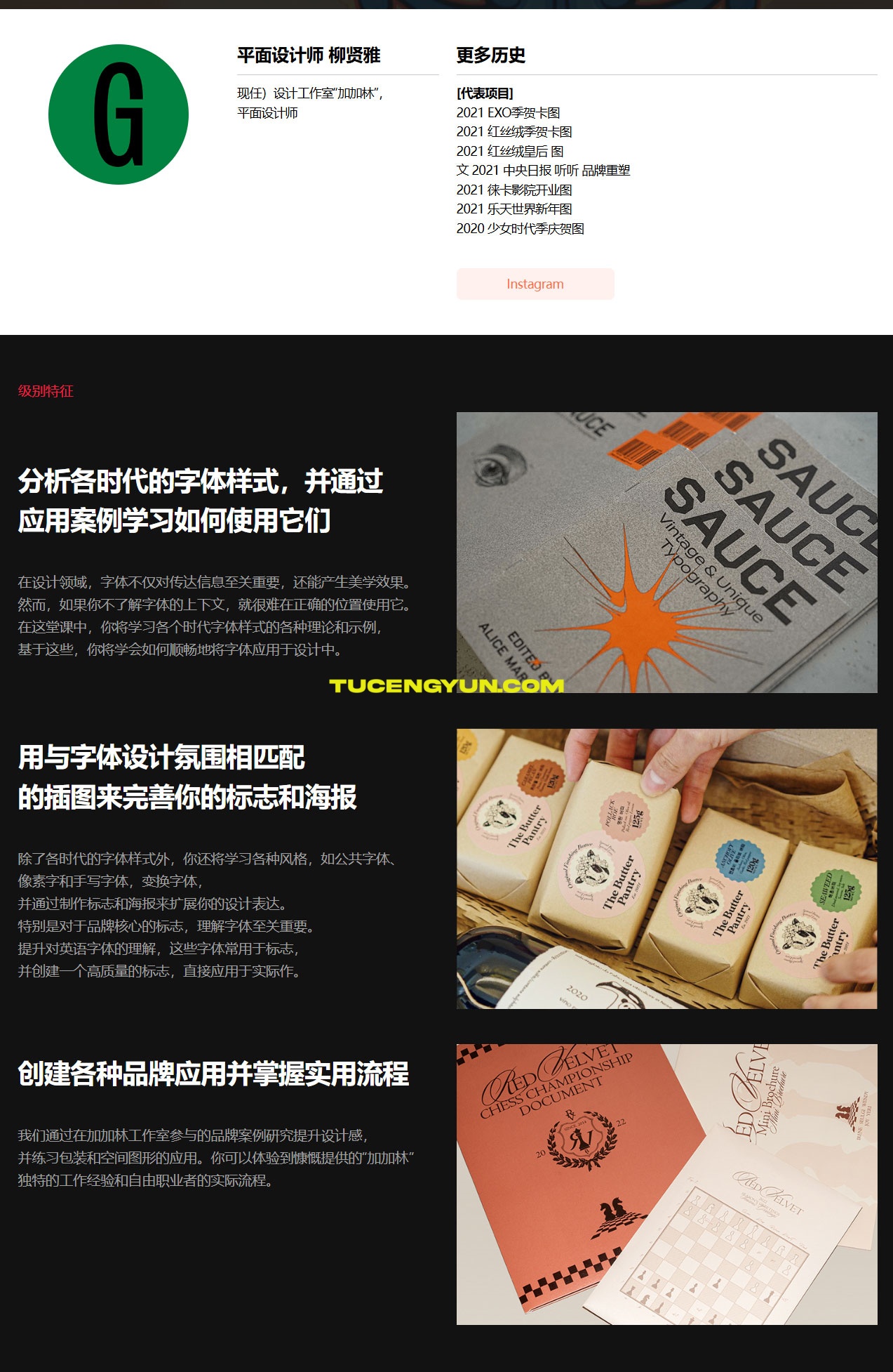 大师课程：全新字体平面排版品牌设计包装创作指南视频课程+项目文件 中文字幕（15010）图层云