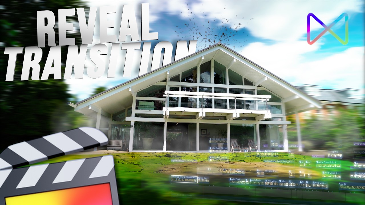 FCPX插件：30种热门对象主体拆分遮罩转场过渡效果FCPX插件 支持横竖屏 Ryan Nangle – Reveal Transition Pack（15011）图层云