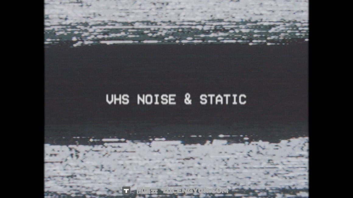 200多个真实VHS视觉美学录像带故障纹理、噪点、毛刺、播放、停止、弹出、关闭JPG图片素材+视频素材+音效素材 Sickboat – VHS EFFECTS – REAL VHS TEXTURE OVERLAYS (4K)（15017）图层云