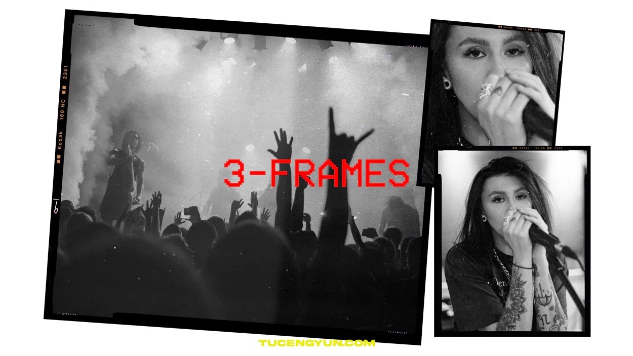 38个复古美学宝丽来电影胶片帧图片拼贴定格转场AE/PR模板+转场音效素材 Sickboat – Photo Film Transitions（15019）图层云