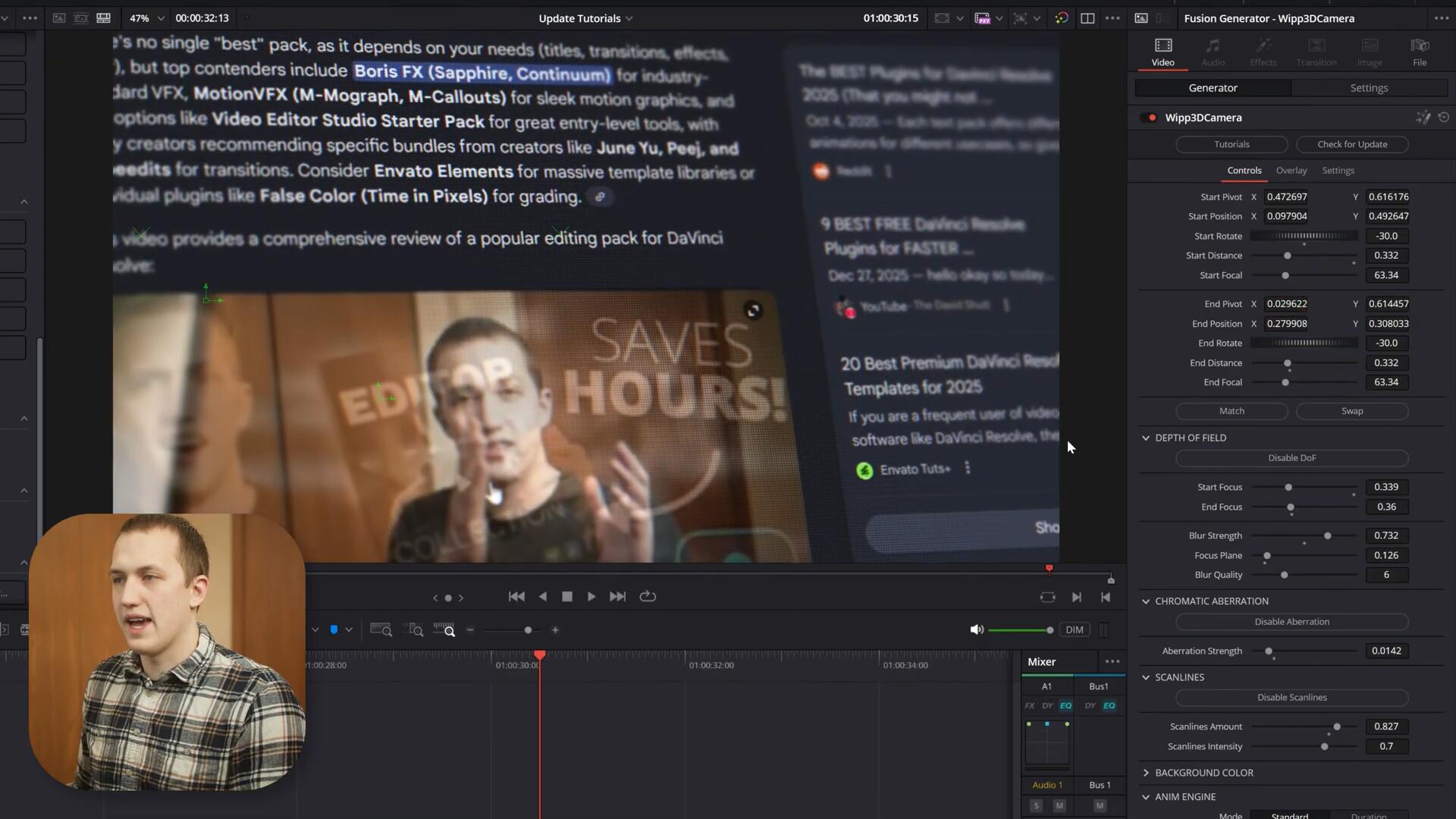达芬奇预设:一键式3D摄像机运动视觉效果预设插件 Wipp3DCamera(15023)图层云 达芬奇预设:一键式3D摄像机运动视觉效果预设插件 Wipp3DCamera(15023)图层云