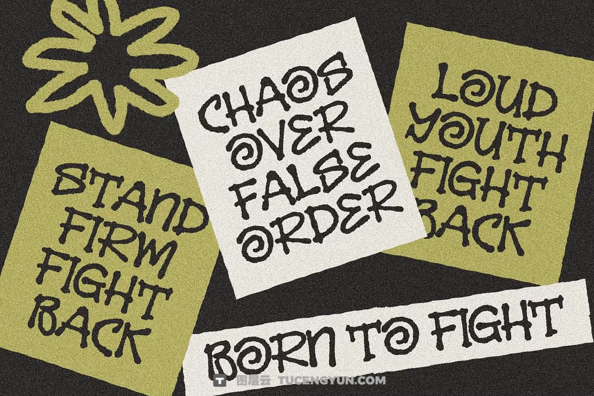 英文字体：大胆朋克叛逆马克笔手绘手写涂鸦艺术边缘粗糙墨迹渗透效果封面海报设计英文字体 Melbo – Distressed Handwriting Font（15026）图层云