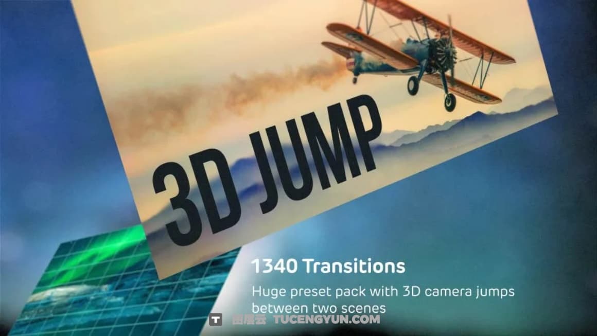 5000个摄像机缩放旋转几何方块、滑动、翻转、擦除、纸张、扭曲平移弹跳视频无缝转场预设+音效素材 Essential Motion Bro Transitions Bundle for After Effects（15031）图层云