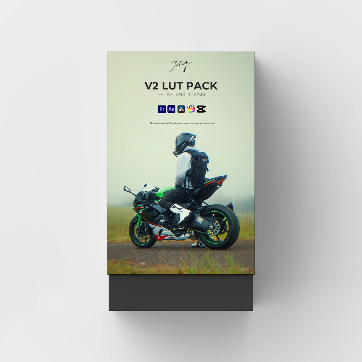 12个热门创意风格电影感 Rec.709 LUT 调色预设+视频教程(中文字幕) Jay Jankulovski – JAY V2 LUT PACK Standard（15032）