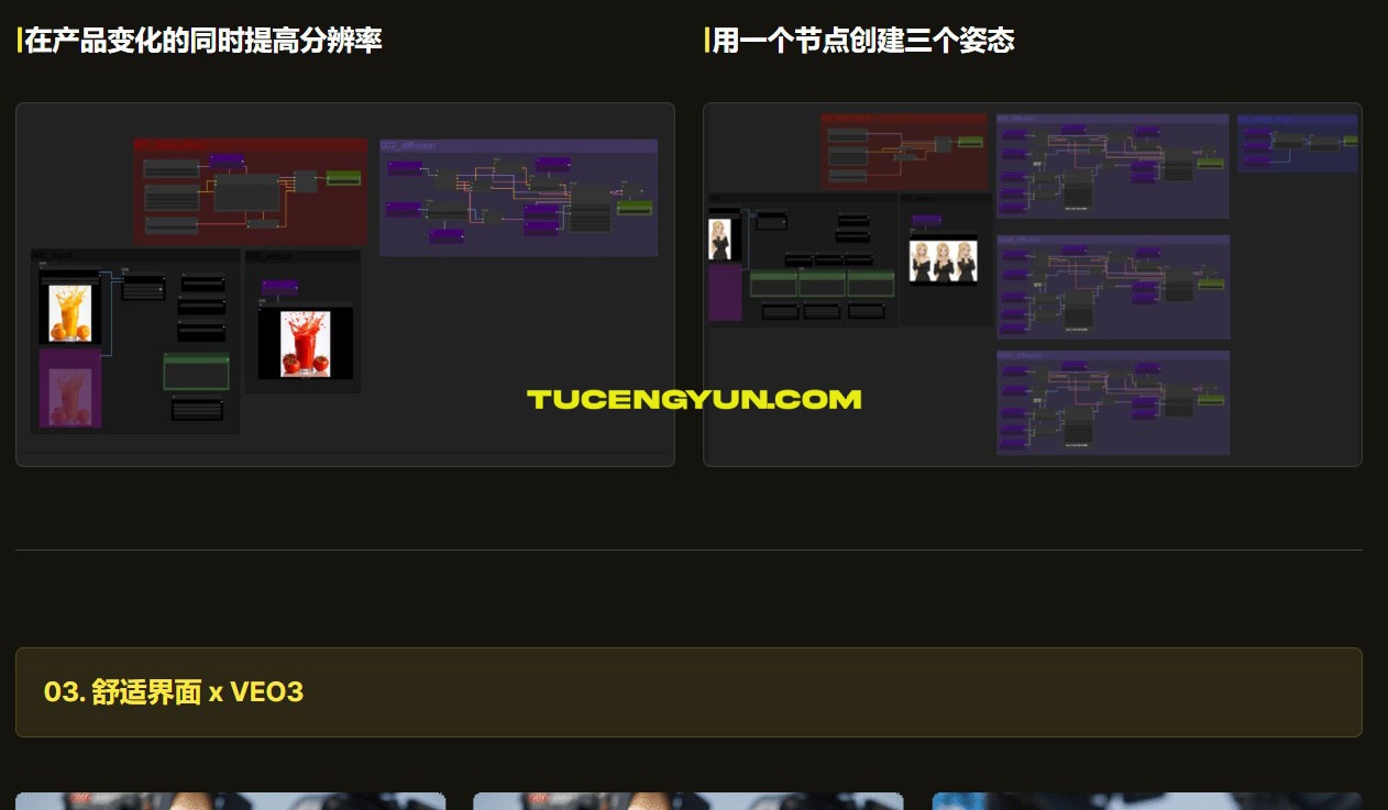 大师课程：完全掌握 ComfyUI x Nanobanana AI广告/产品/模型/设计视频课程（中文字幕）（15033）图层云