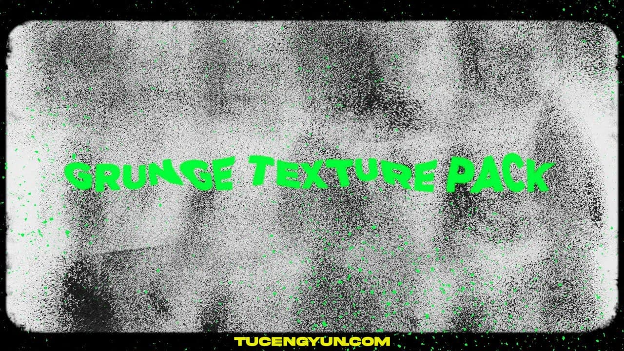 60多种复古粗糙仿旧垃圾摇滚印刷油墨点喷喷漆纹理图案JPG+PNG背景叠加图片设计素材 Sickboat – Grunge Texture (10K)（15036）图层云