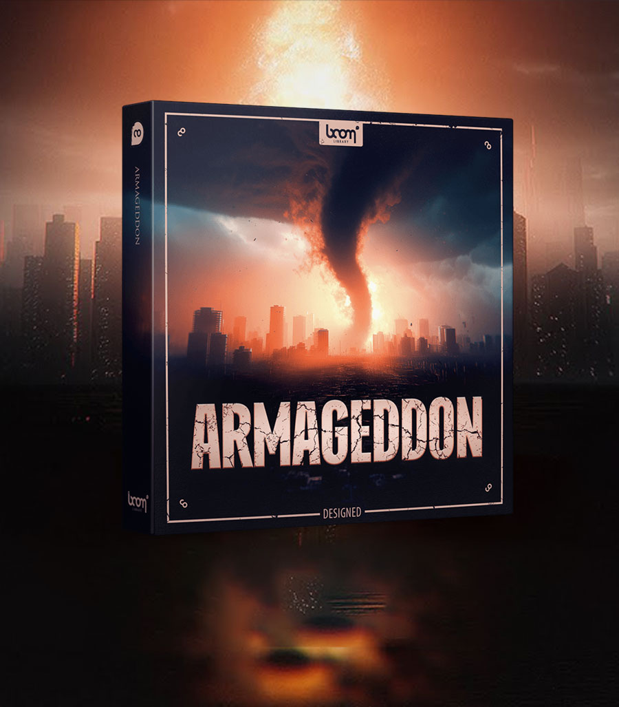 音效：《世界末日》极端天气自然灾害、地震、风暴、雪崩、坍塌环境音效素材包 Boom Library Armageddon Designed（15038）