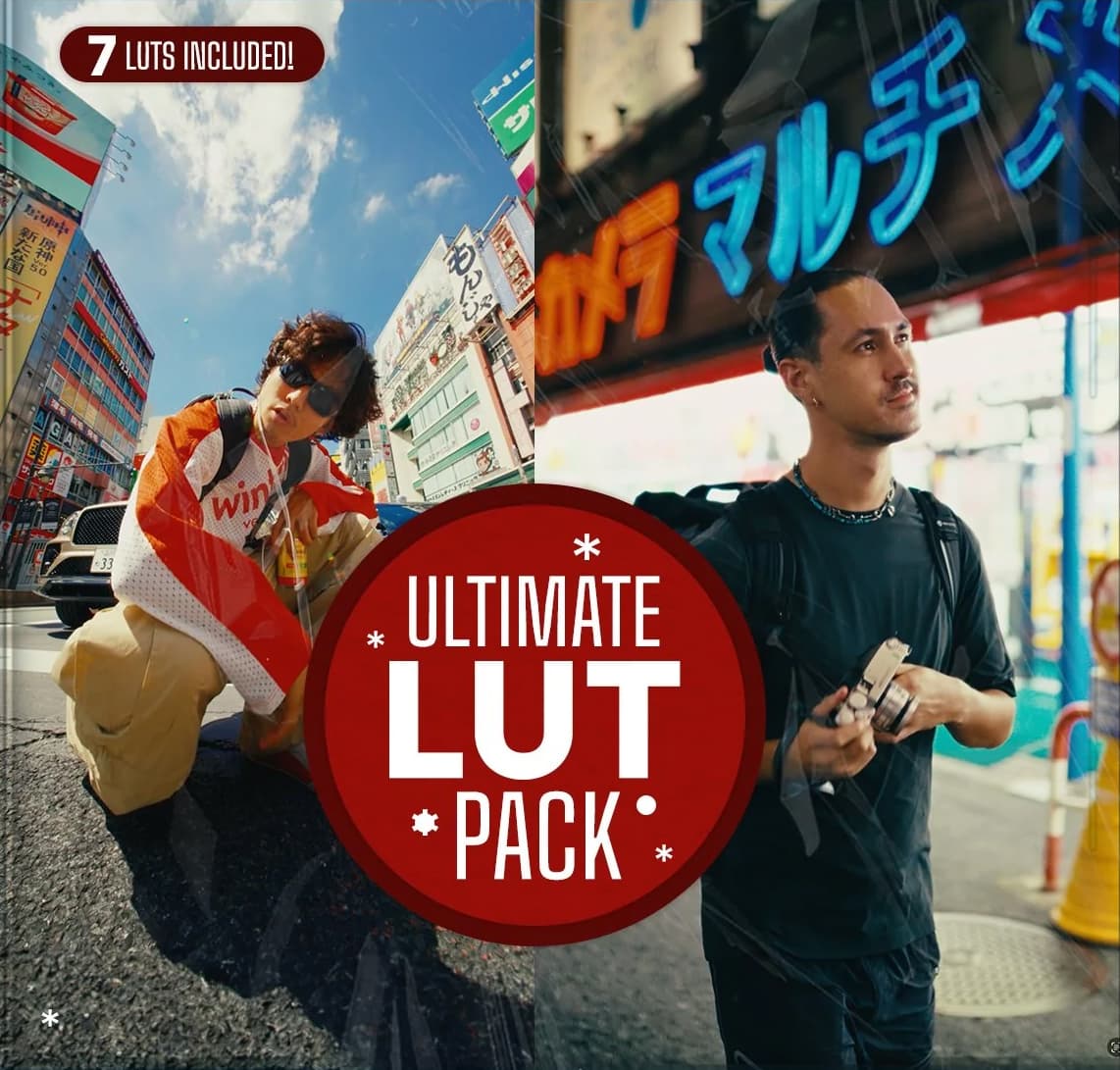 Gakuyen – Ultimate Lut Pack 油管大神Gakuyen商业项目电影美学广告短片音乐MV旅拍纪录片视频调色LUT预设（15050）