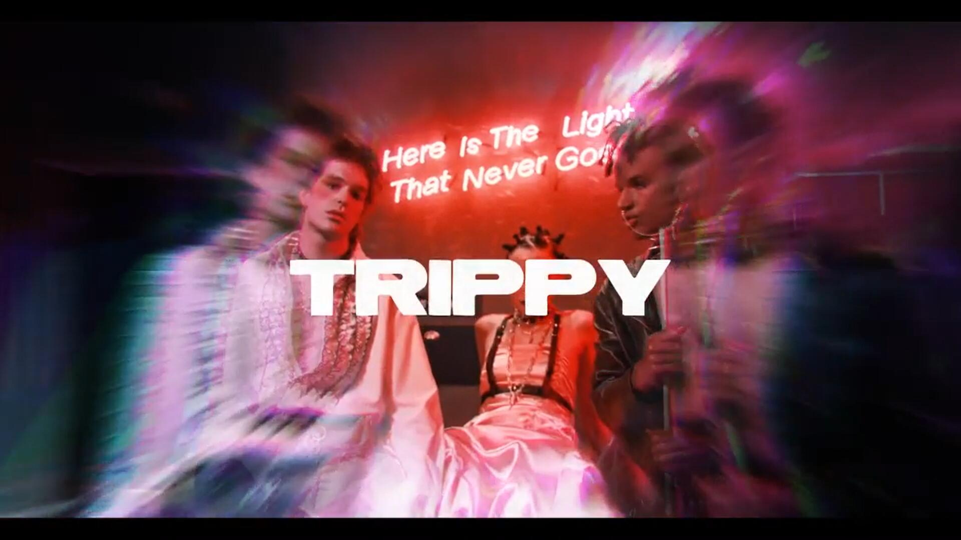 PR模板：超现实梦境霓虹迷幻扭曲液态冲击视觉效果模板（15052）